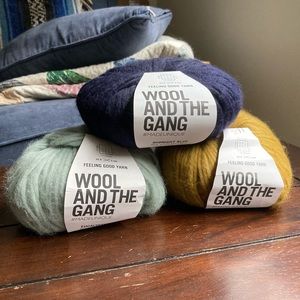 3 WATG Feeling Good Yarn, multi color